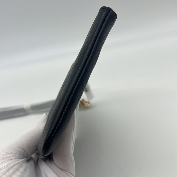 Coach Small Wristlet Light Gold/Black - Picture 4 of 13